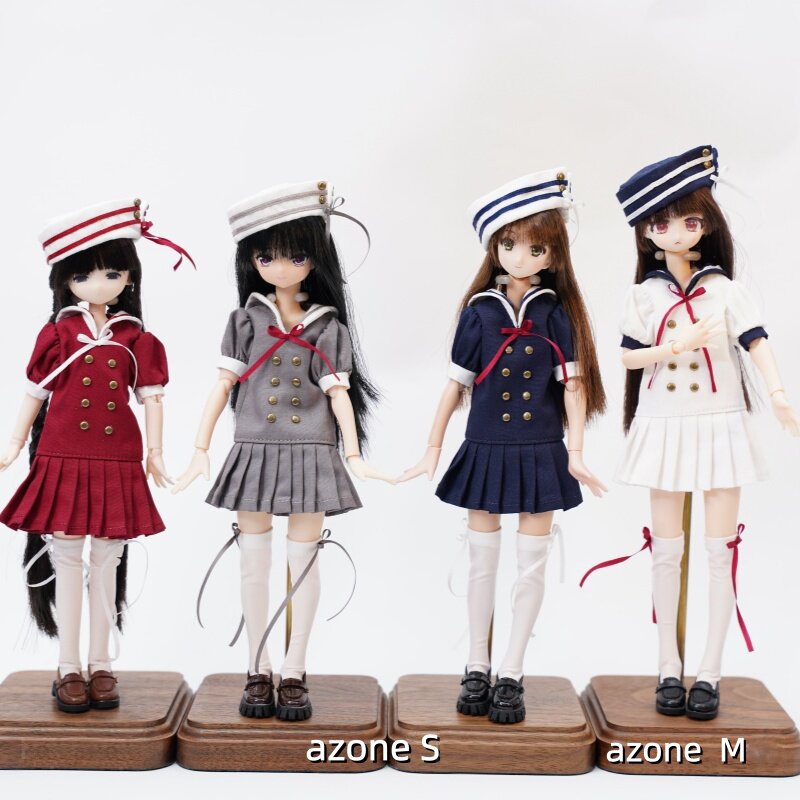 1/6 マリンセーラーセット ドール服 Azone OB22 OB24 オビツ22 オビツ24 ピュアニーモ S ピュアニーモ M
