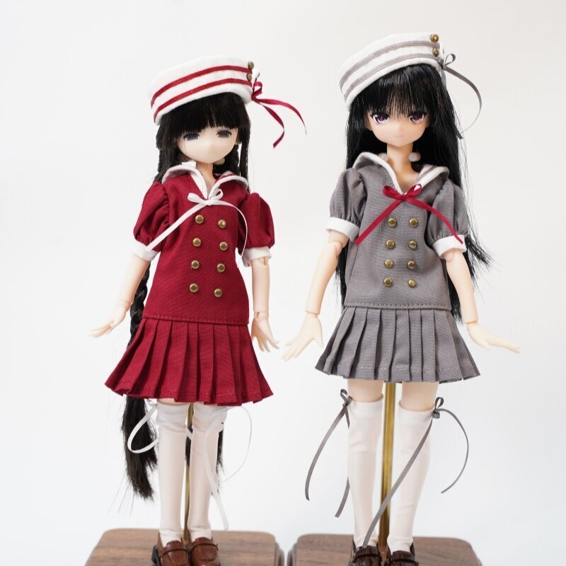 1/6 マリンセーラーセット ドール服 Azone OB22 OB24 オビツ22 オビツ24 ピュアニーモ S ピュアニーモ M