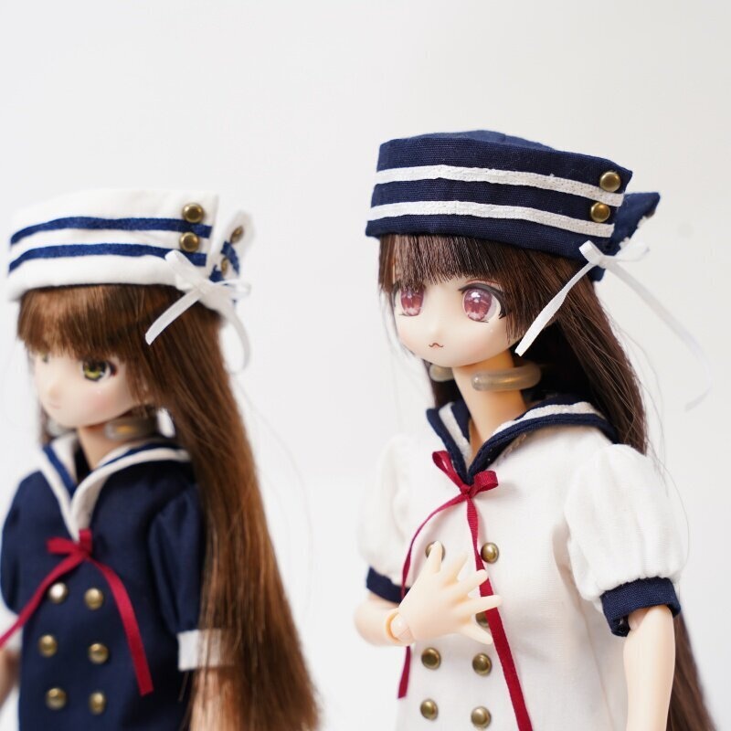 1/6 マリンセーラーセット ドール服 Azone OB22 OB24 オビツ22 オビツ24 ピュアニーモ S ピュアニーモ M