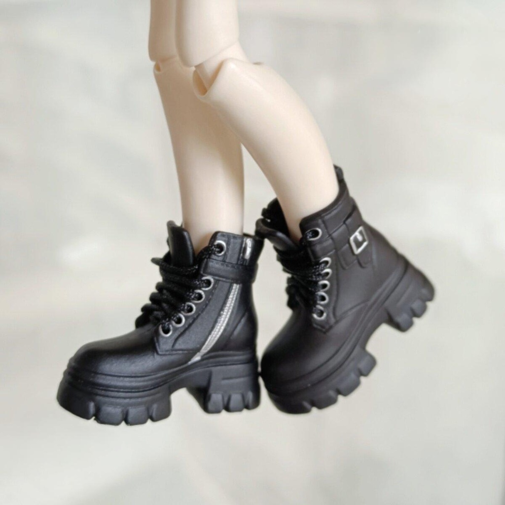 1/6ドール靴 マーチンブーツ Azone OB22 OB24 オビツ22 オビツ24 メリージェーンシューズ ピュアニーモ S ピュアニーモ M ドール服