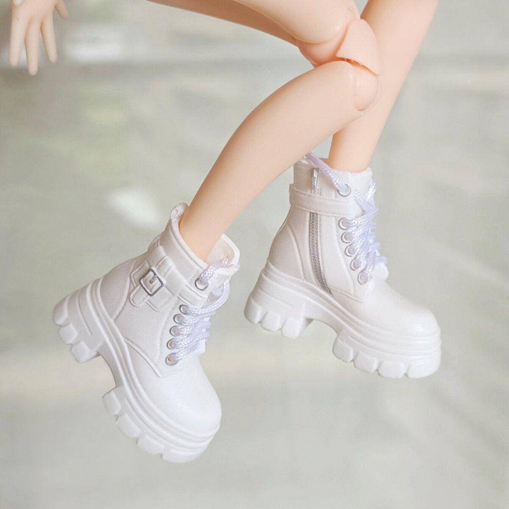 1/6ドール靴 マーチンブーツ Azone OB22 OB24 オビツ22 オビツ24 メリージェーンシューズ ピュアニーモ S ピュアニーモ M ドール服
