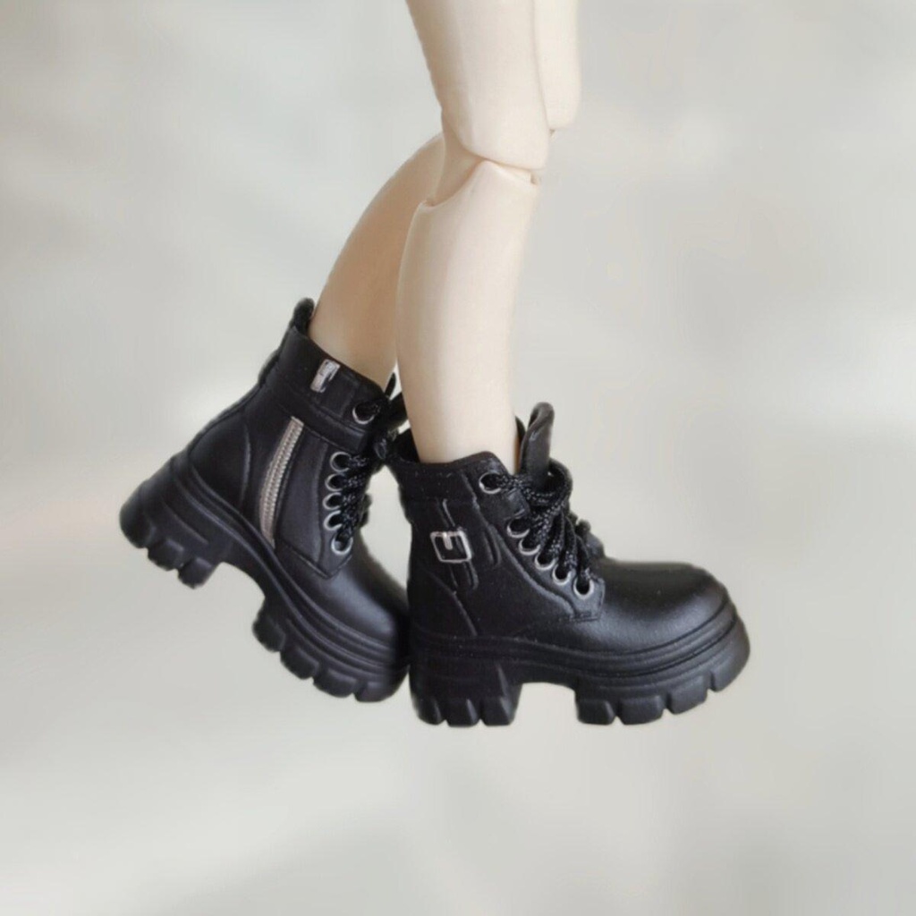 1/6ドール靴 マーチンブーツ Azone OB22 OB24 オビツ22 オビツ24 メリージェーンシューズ ピュアニーモ S ピュアニーモ M ドール服