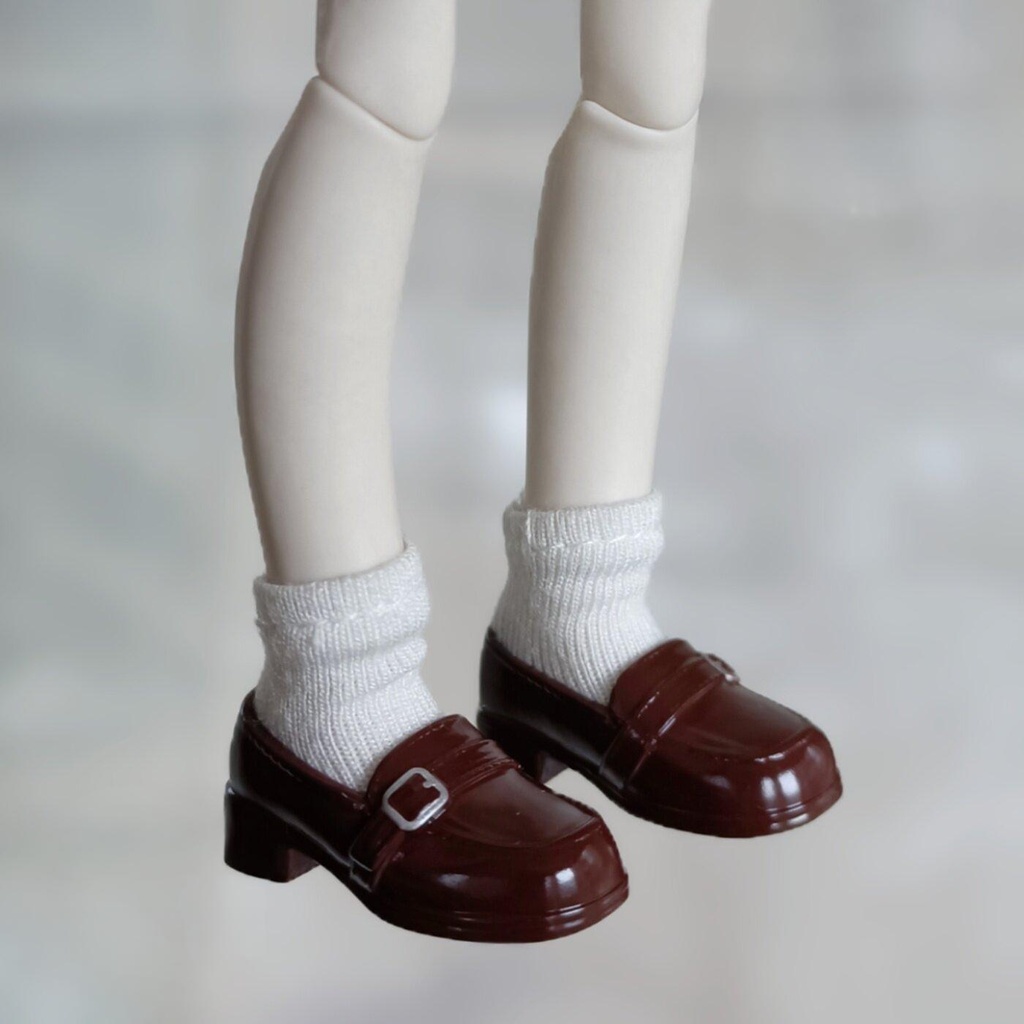 1/6ドール靴 ローファー Azone OB22 OB24 オビツ22 オビツ24 メリージェーンシューズ ピュアニーモ S ピュアニーモ M ドール服
