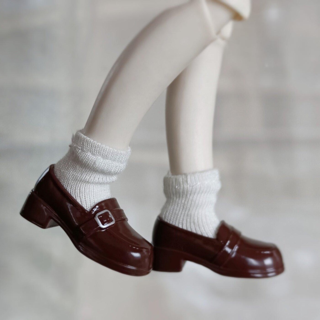 1/6ドール靴 ローファー Azone OB22 OB24 オビツ22 オビツ24 メリージェーンシューズ ピュアニーモ S ピュアニーモ M ドール服