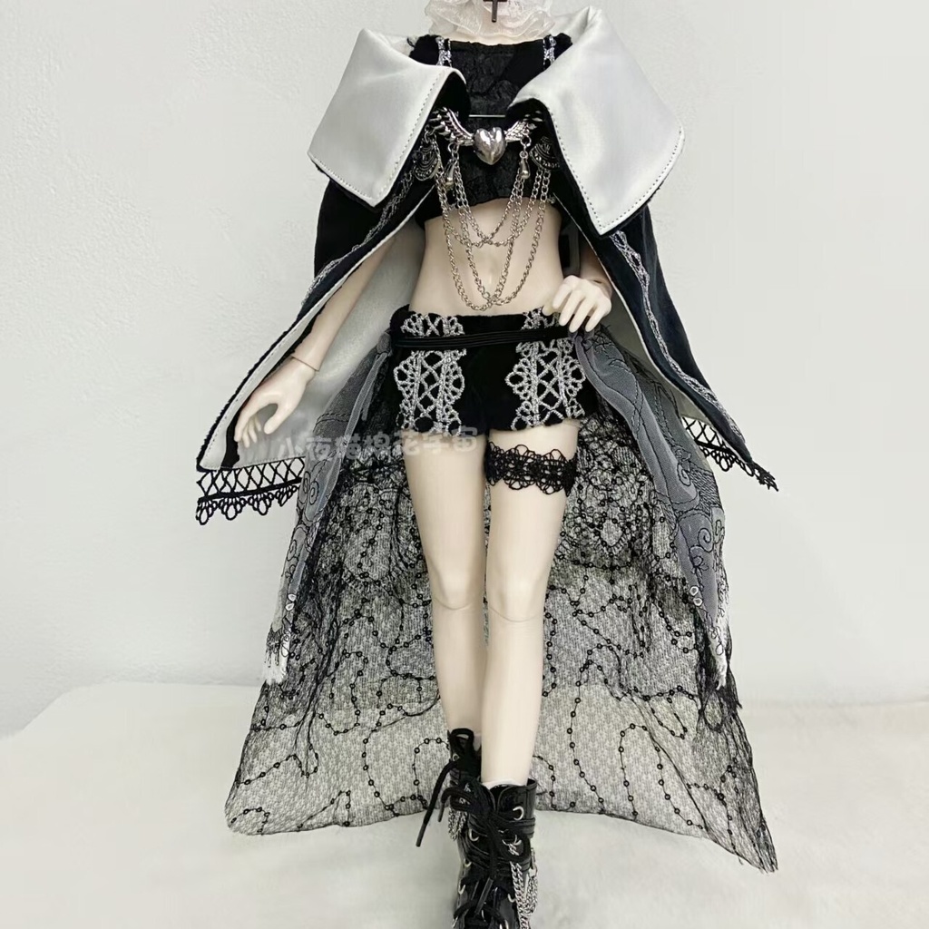 1/4ドール服 クラシカル 宮廷風ドレスセット 7点セット