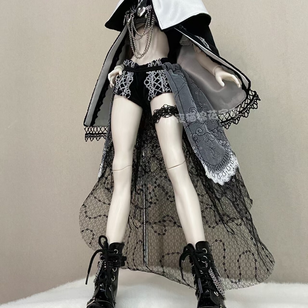 1/4ドール服 クラシカル 宮廷風ドレスセット 7点セット