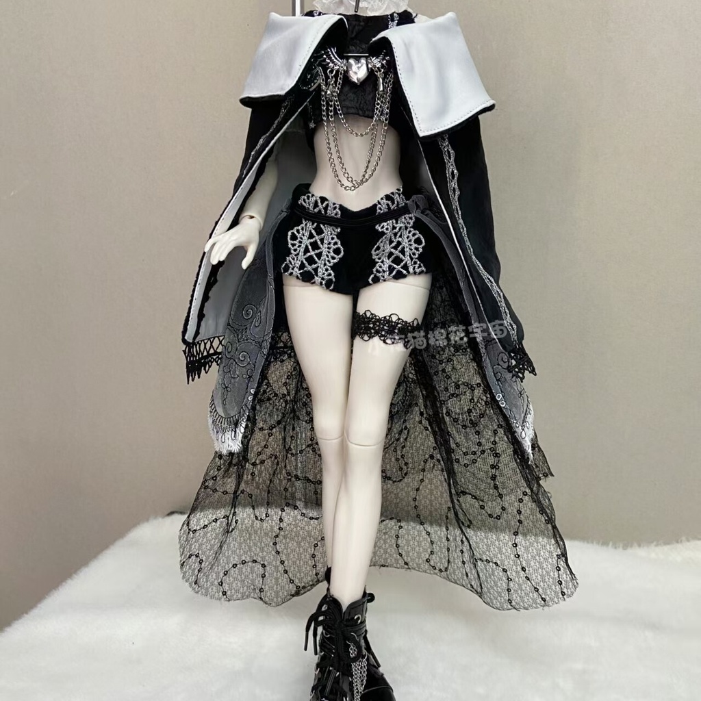1/4ドール服 クラシカル 宮廷風ドレスセット 7点セット
