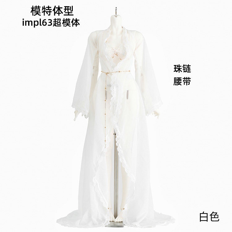 1/4ドール服 ナイトガウン インナー 3点セット