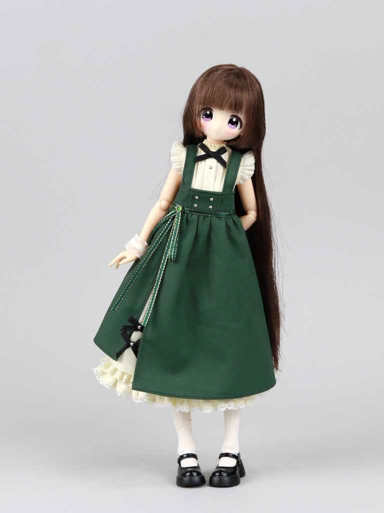 1/6　ジャンパースカート　ドール服　Azone　OB22　OB24　オビツ22　オビツ24　ピュアニーモ S　ピュアニーモ M　