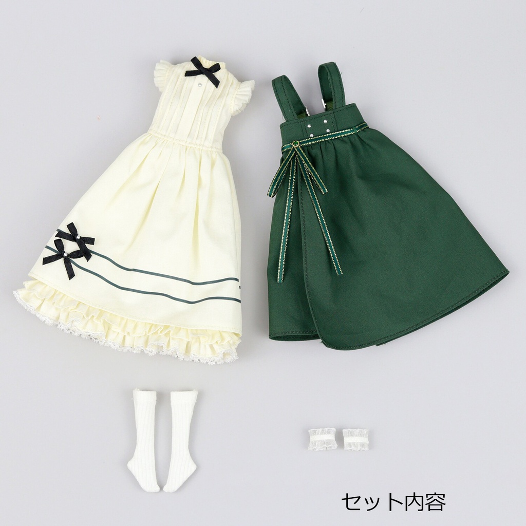 1/6　ジャンパースカート　ドール服　Azone　OB22　OB24　オビツ22　オビツ24　ピュアニーモ S　ピュアニーモ M　