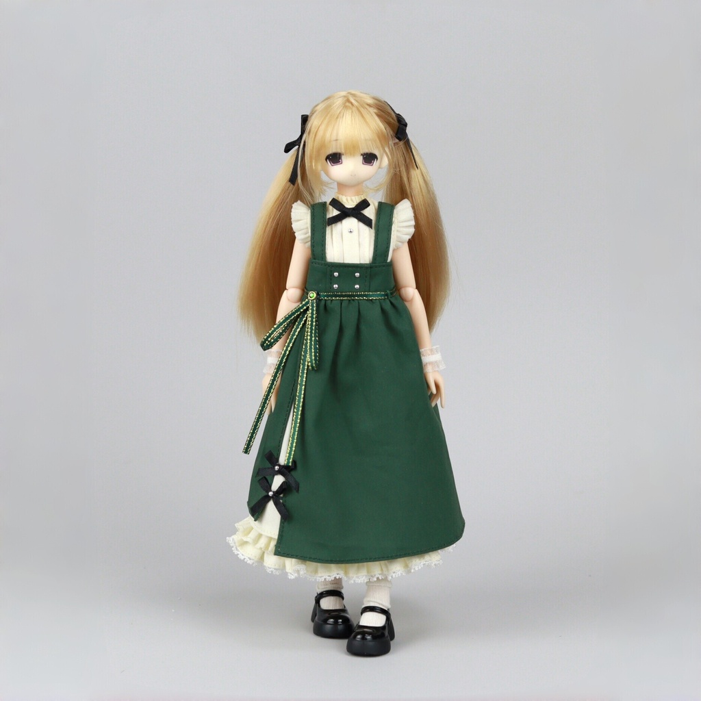 1/6　ジャンパースカート　ドール服　Azone　OB22　OB24　オビツ22　オビツ24　ピュアニーモ S　ピュアニーモ M　