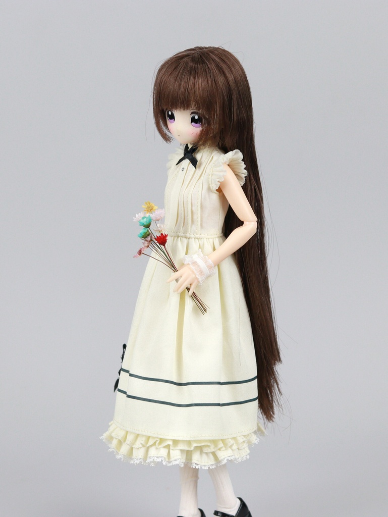 1/6　ジャンパースカート　ドール服　Azone　OB22　OB24　オビツ22　オビツ24　ピュアニーモ S　ピュアニーモ M　