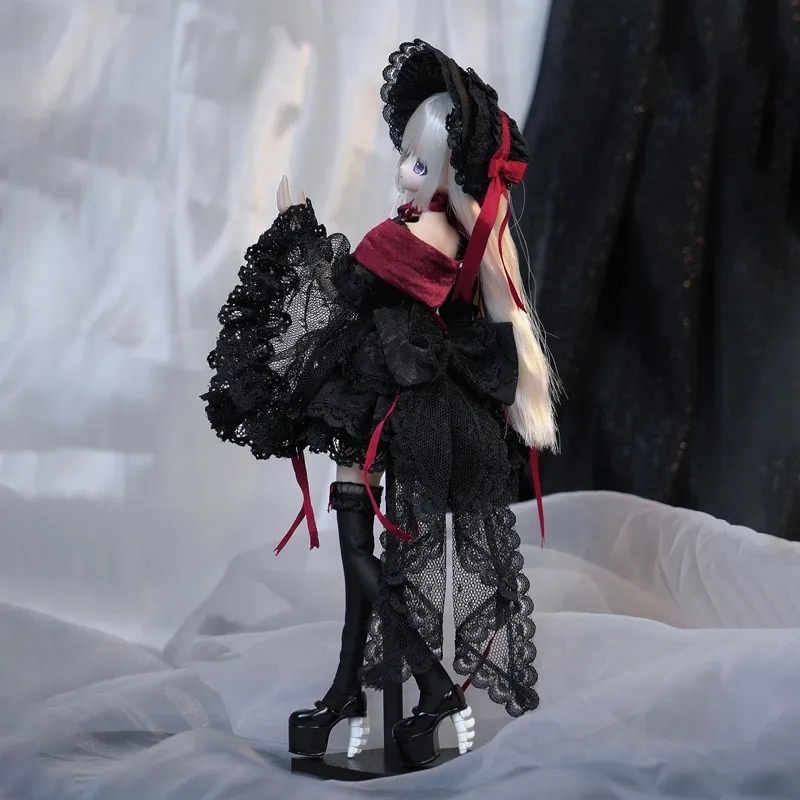 1/6 ゴスロリ風ドレス 8点セット ドール服 Azone OB22 OB24 オビツ22 オビツ24 ピュアニーモ S ピュアニーモ M