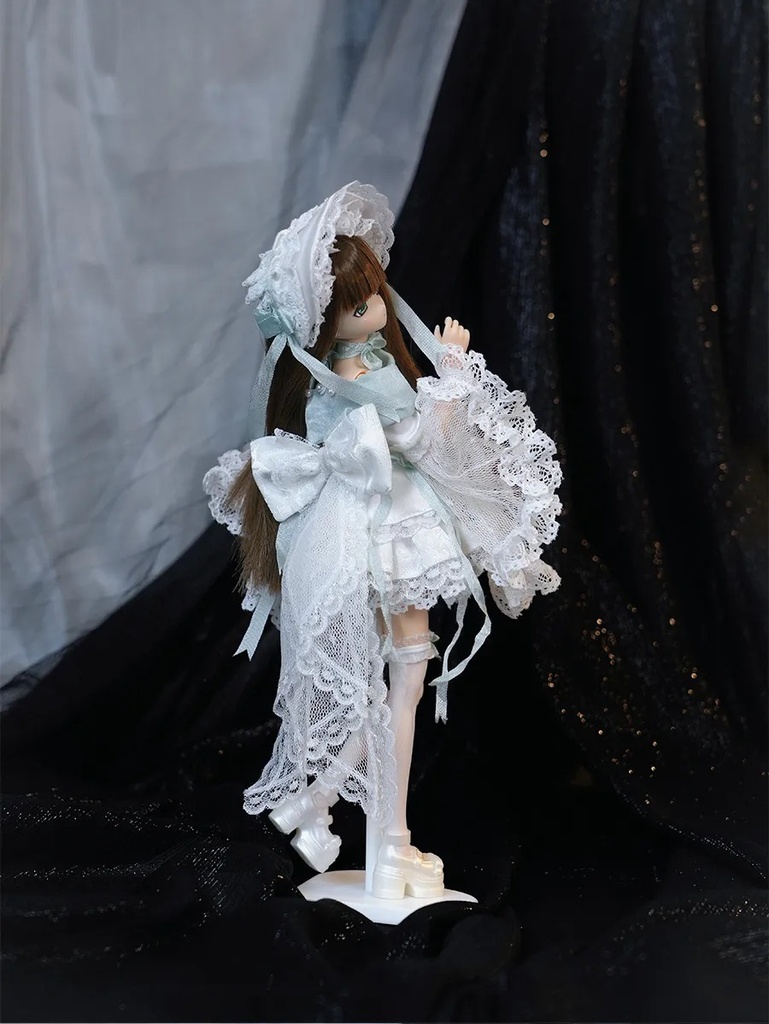 1/6 ゴスロリ風ドレス 8点セット ドール服 Azone OB22 OB24 オビツ22 オビツ24 ピュアニーモ S ピュアニーモ M