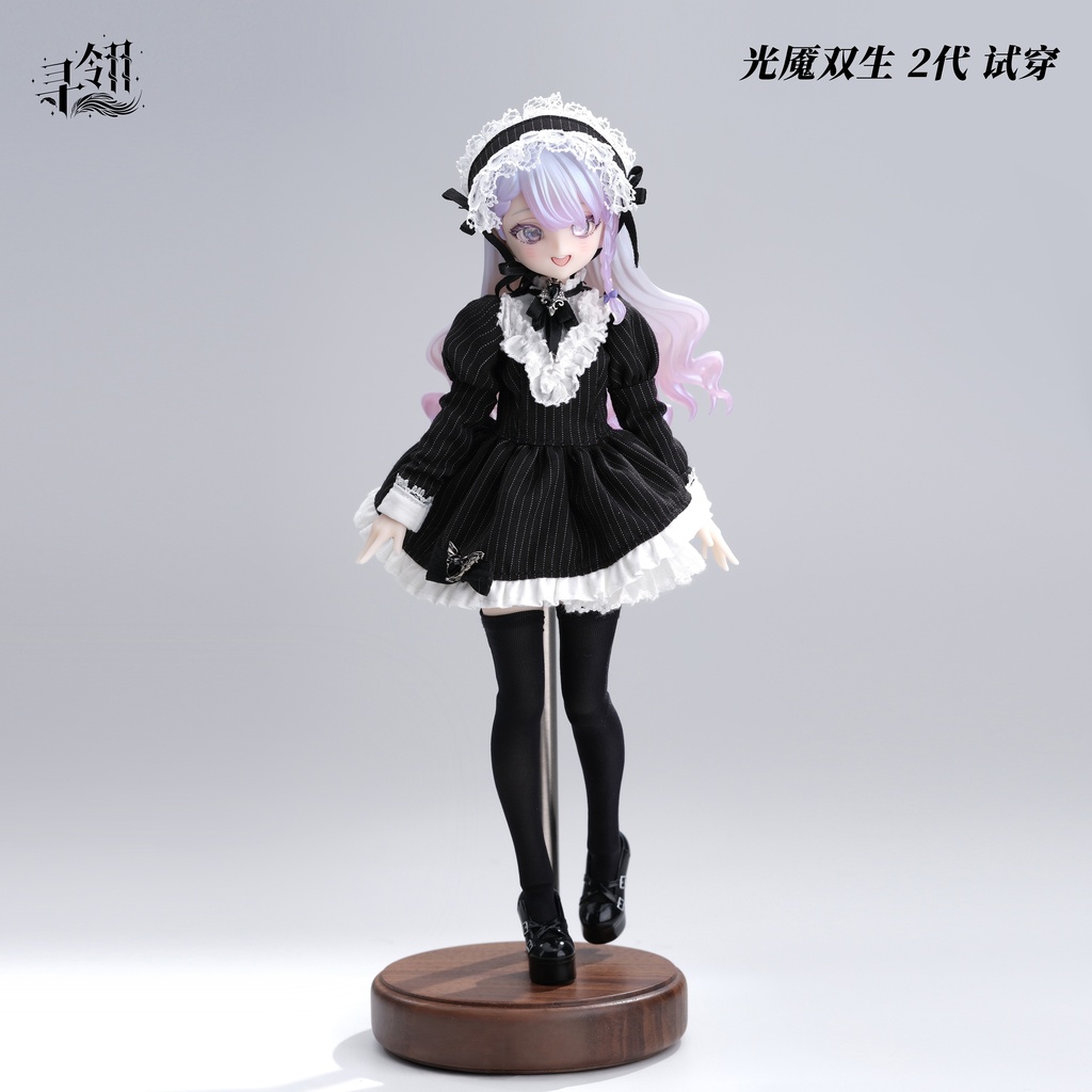 1/6ドール服　ゴスロリドレス　Azone　OB22　OB24　オビツ22　オビツ24　ピュアニーモ S　ピュアニーモ M　