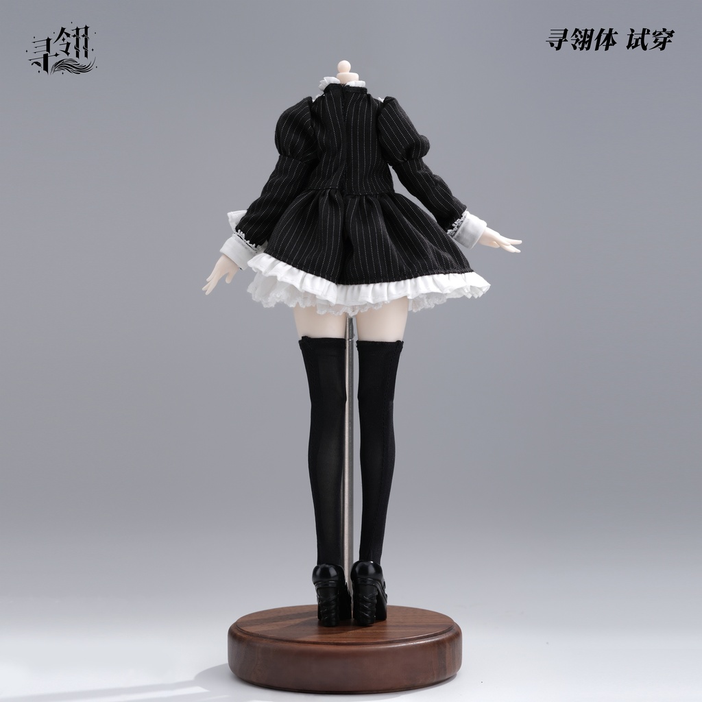 1/6ドール服　ゴスロリドレス　Azone　OB22　OB24　オビツ22　オビツ24　ピュアニーモ S　ピュアニーモ M　
