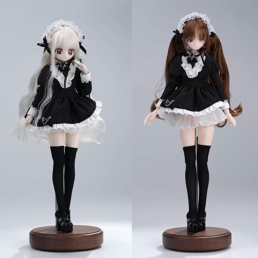 1/6ドール服　ゴスロリドレス　Azone　OB22　OB24　オビツ22　オビツ24　ピュアニーモ S　ピュアニーモ M　