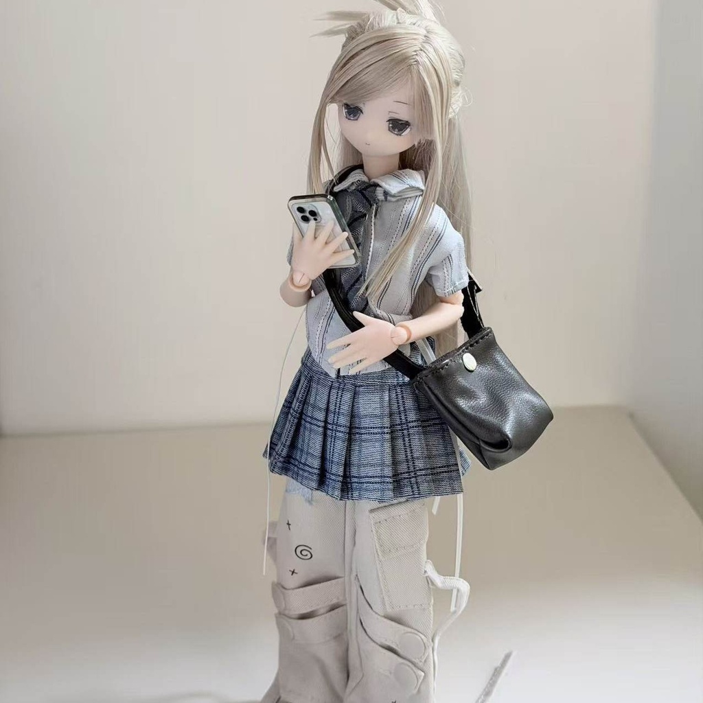 1/4ドール服 カジュアルコーデ 学院風 ストリート系 ドール服 4点セット