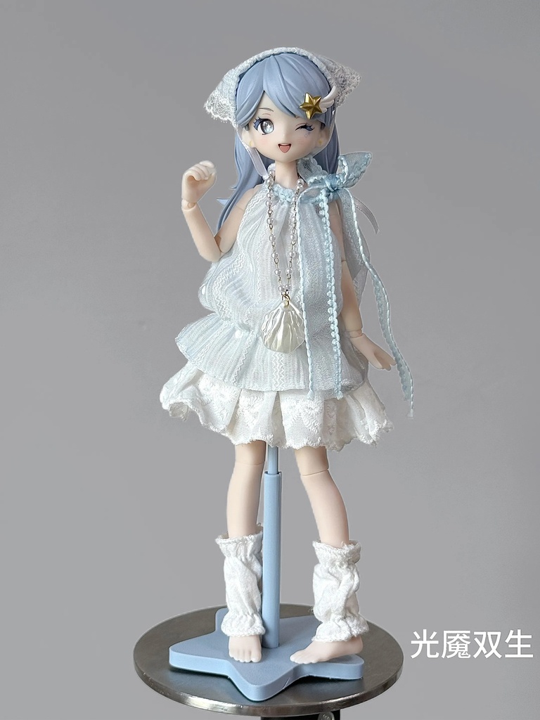 1/6ドール服　ノースリーブワンピース　Azone　OB24　オビツ24　ピュアニーモ M　
