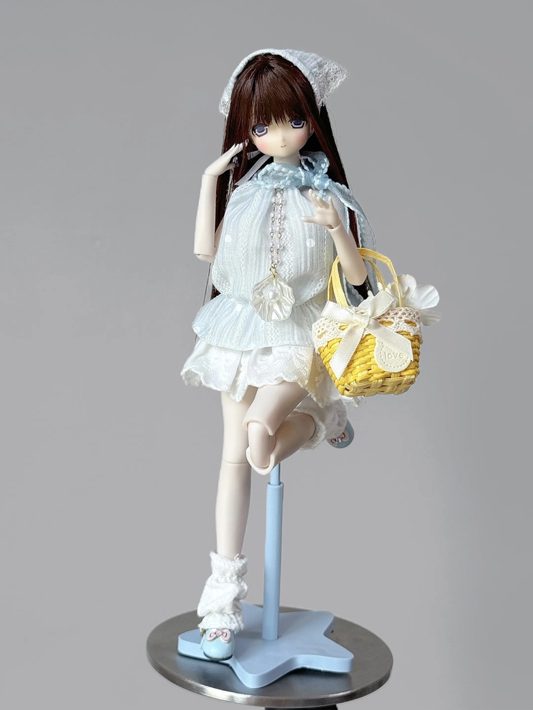 1/6ドール服　ノースリーブワンピース　Azone　OB24　オビツ24　ピュアニーモ M　