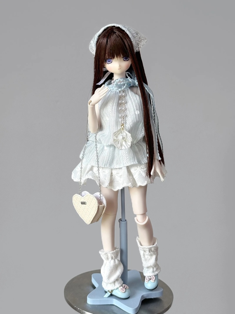 1/6ドール服　ノースリーブワンピース　Azone　OB24　オビツ24　ピュアニーモ M　