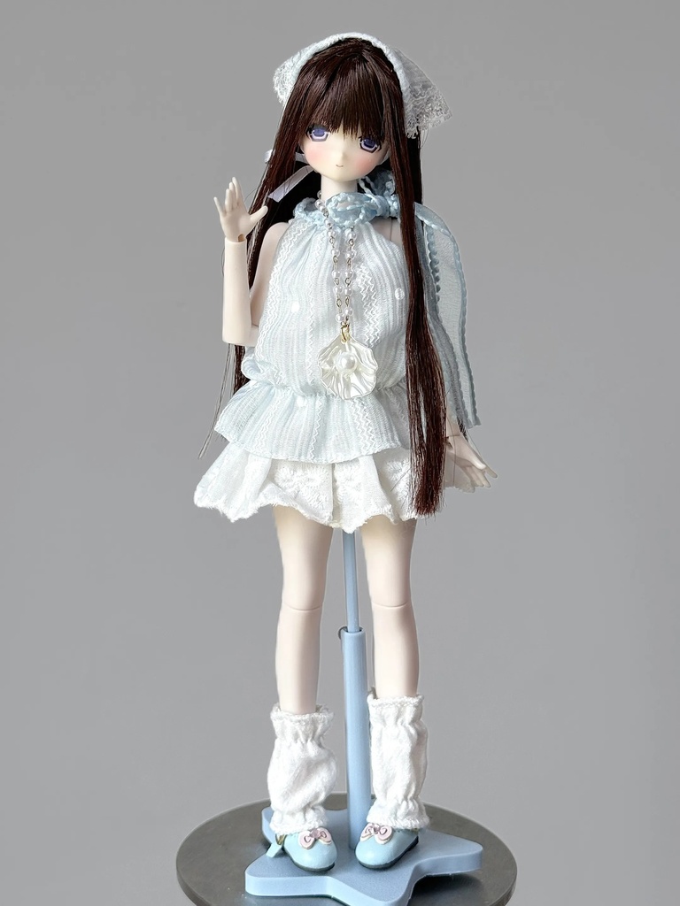 1/6ドール服　ノースリーブワンピース　Azone　OB24　オビツ24　ピュアニーモ M　