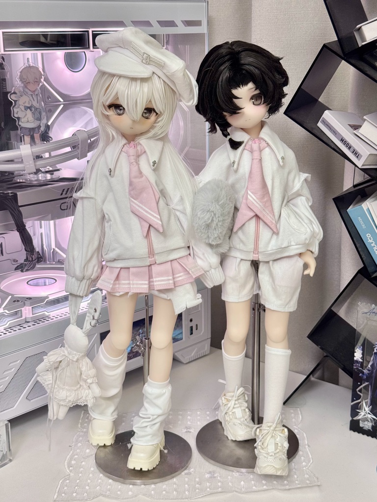 【1/4】 スクールカジュアル ドール服 MDD 1/4ドール服 1/4ドール用