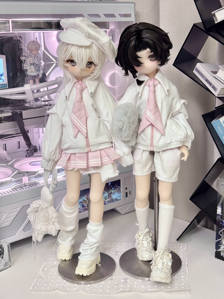 【1/4】 スクールカジュアル ドール服 MDD 1/4ドール服 1/4ドール用