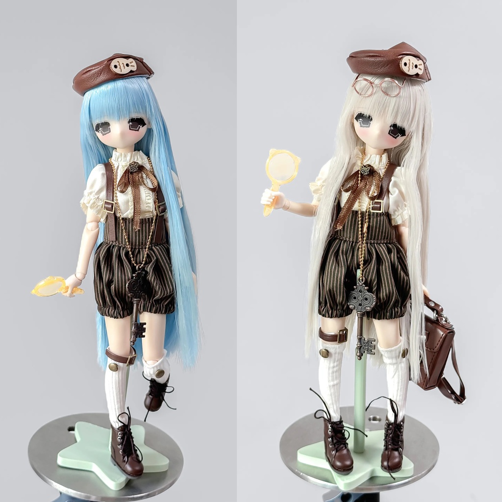 1/6ドール服　アンティーク　クラシカルコーデ　Azone　7点セット　OB24　OB22　オビツ24　ピュアニーモ M　ピュアニーモ S　