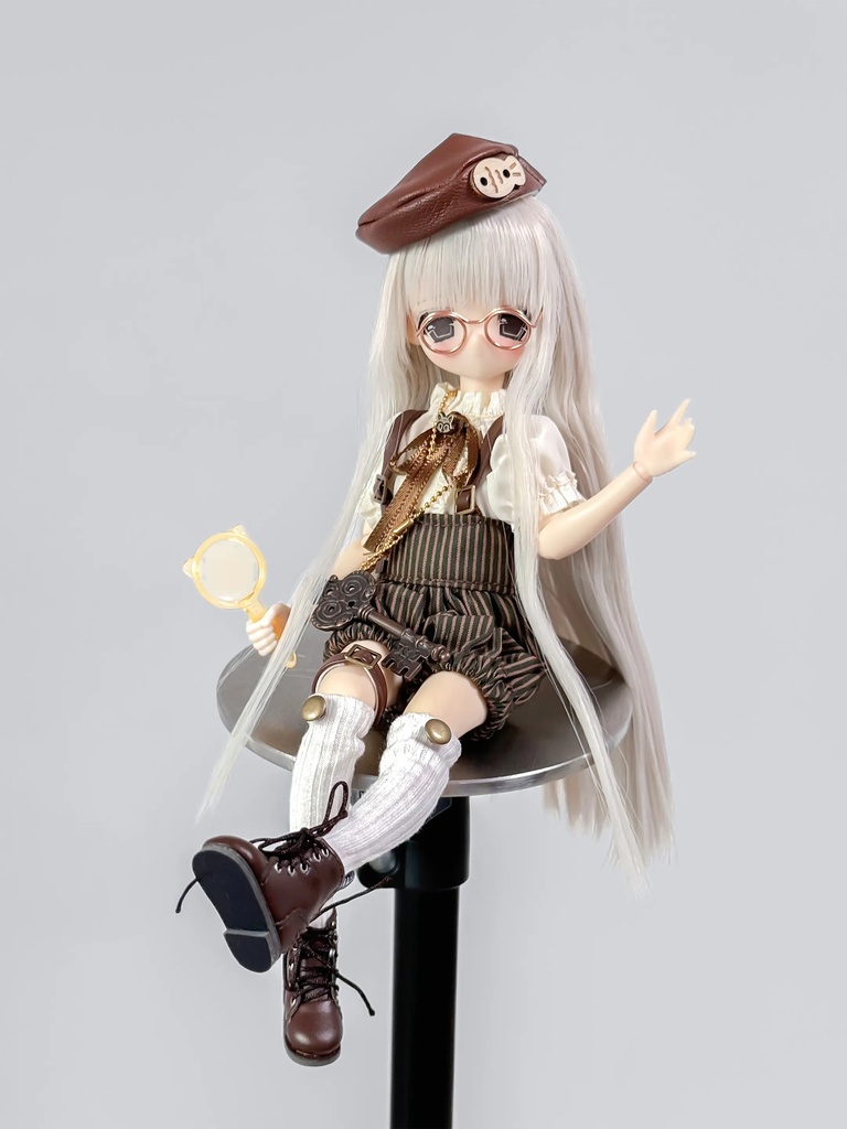 1/6ドール服　アンティーク　クラシカルコーデ　Azone　7点セット　OB24　OB22　オビツ24　ピュアニーモ M　ピュアニーモ S　