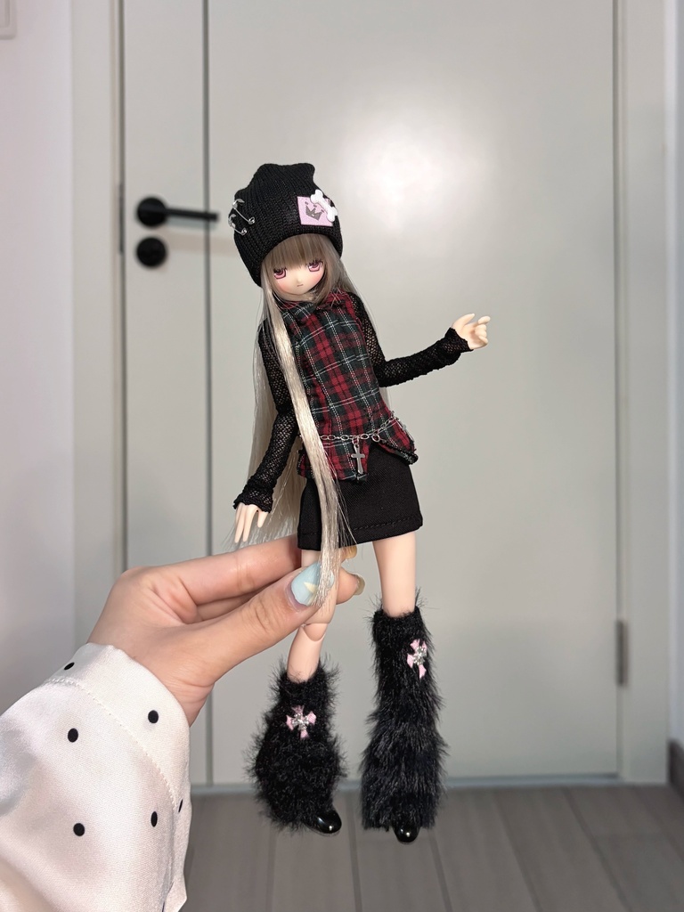1/6ドール服 ノースリーブバックオープンシャツ Azone OB24 OB22 オビツ24 ピュアニーモ M ピュアニーモ S