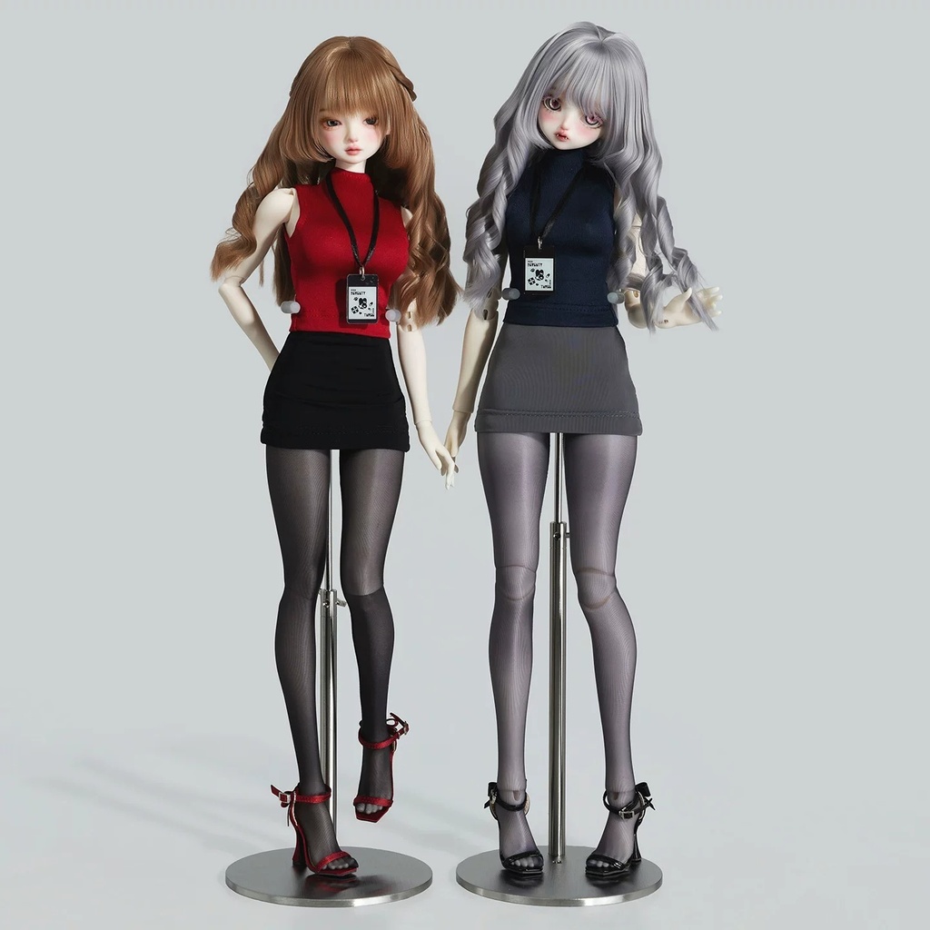 【1/4】 ハイネックタイトセット　ドール服　MDD　1/4ドール服　1/4ドール用　MSD　オフィスウェア