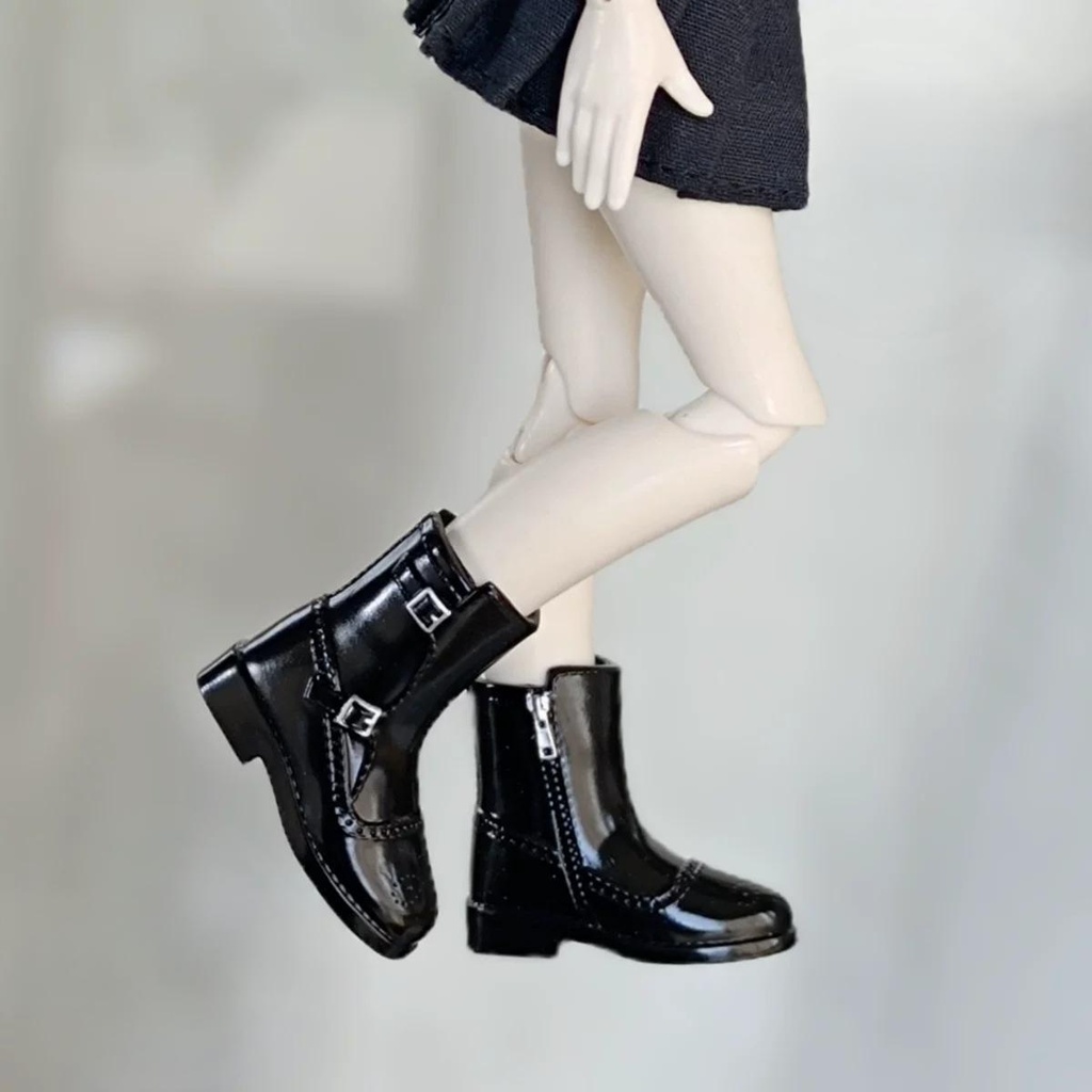 1/6ドール靴 ショートブーツ Azone OB22 OB24 オビツ22 オビツ24 メリージェーンシューズ ピュアニーモ S ピュアニーモ M ドール服