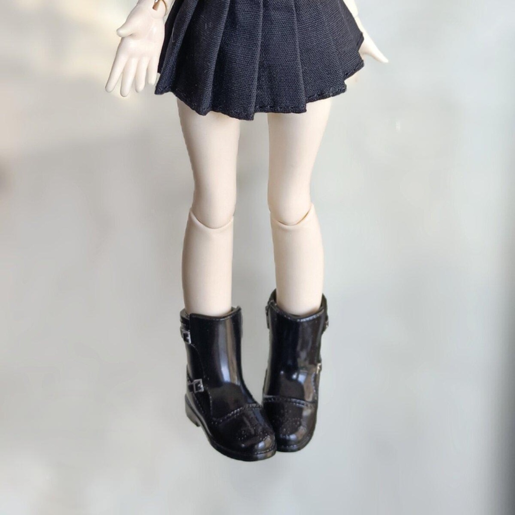 1/6ドール靴 ショートブーツ Azone OB22 OB24 オビツ22 オビツ24 メリージェーンシューズ ピュアニーモ S ピュアニーモ M ドール服