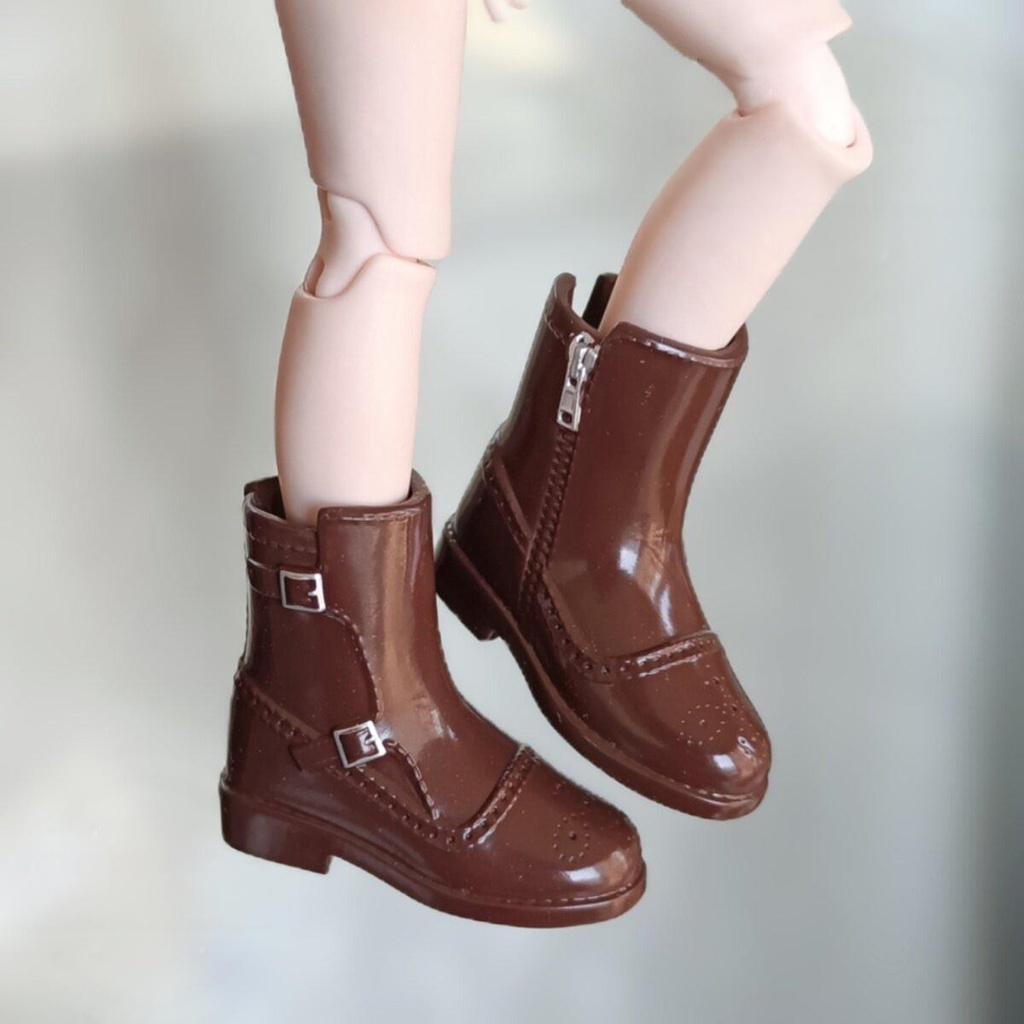 1/6ドール靴 ショートブーツ Azone OB22 OB24 オビツ22 オビツ24 メリージェーンシューズ ピュアニーモ S ピュアニーモ M ドール服