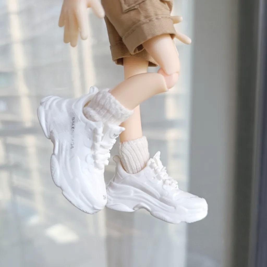 1/6ドール靴 スニーカー Azone OB22 OB24 オビツ22 オビツ24 メリージェーンシューズ ピュアニーモ S ピュアニーモ M ドール服