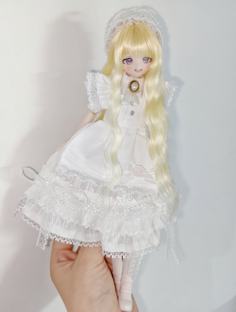 1/6ドール服　クラシカルドレスセット　5点セット　Azone　OB24　オビツ24　ピュアニーモ M　1/8ドール服　