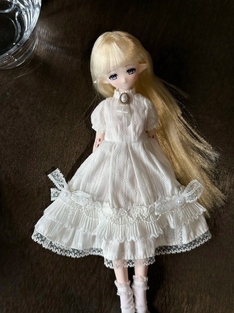 1/6ドール服　クラシカルドレスセット　5点セット　Azone　OB24　オビツ24　ピュアニーモ M　1/8ドール服　