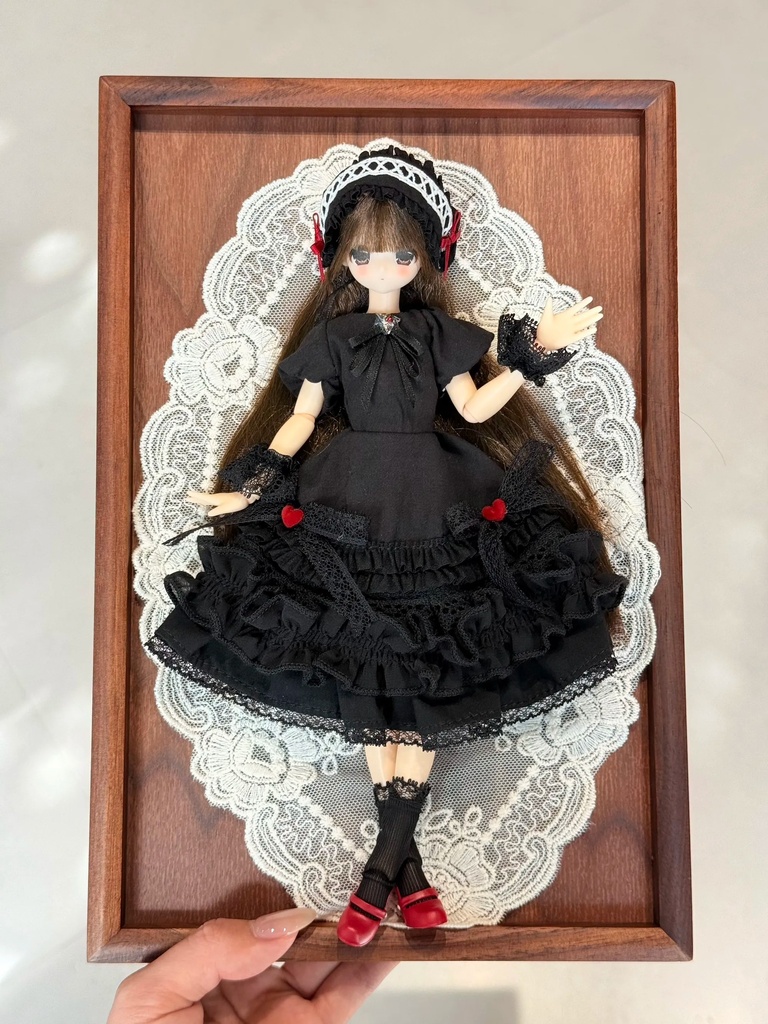1/6ドール服 クラシカルドレスセット 5点セット ピュアニーモ M Azone OB24 オビツ24 1/8ドール服