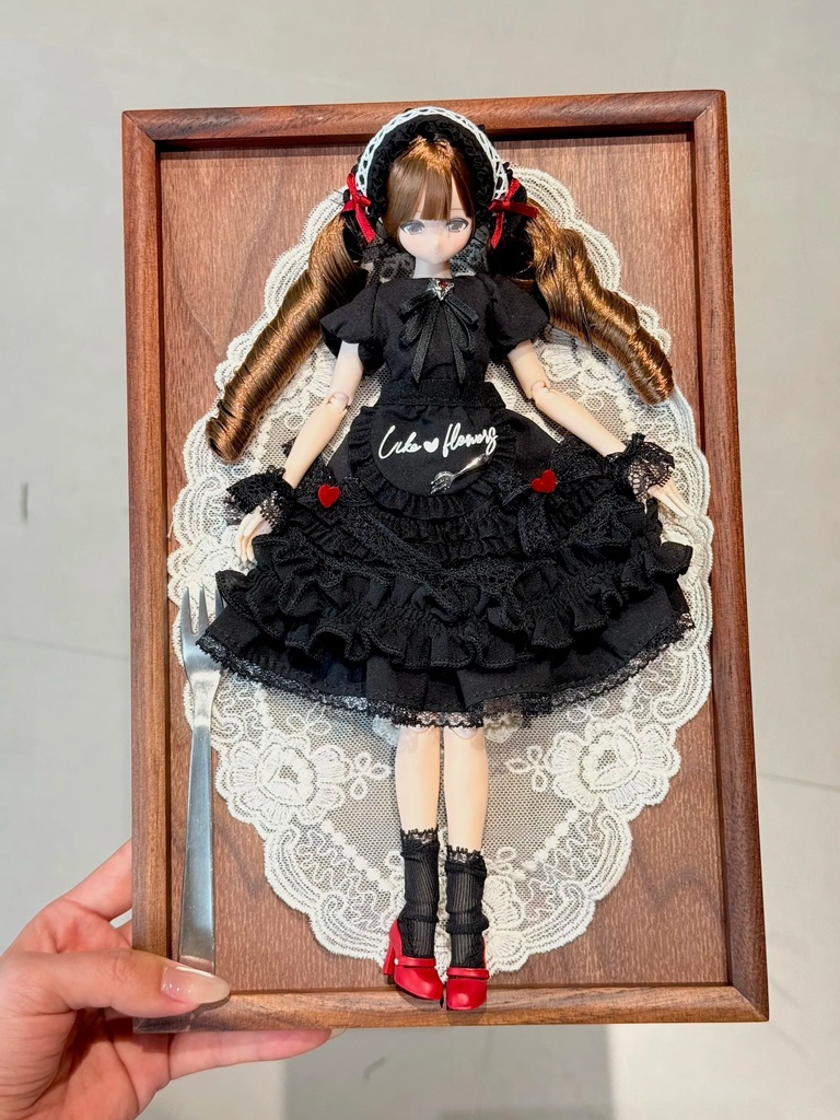 1/6ドール服 クラシカルドレスセット 5点セット ピュアニーモ M Azone OB24 オビツ24 1/8ドール服