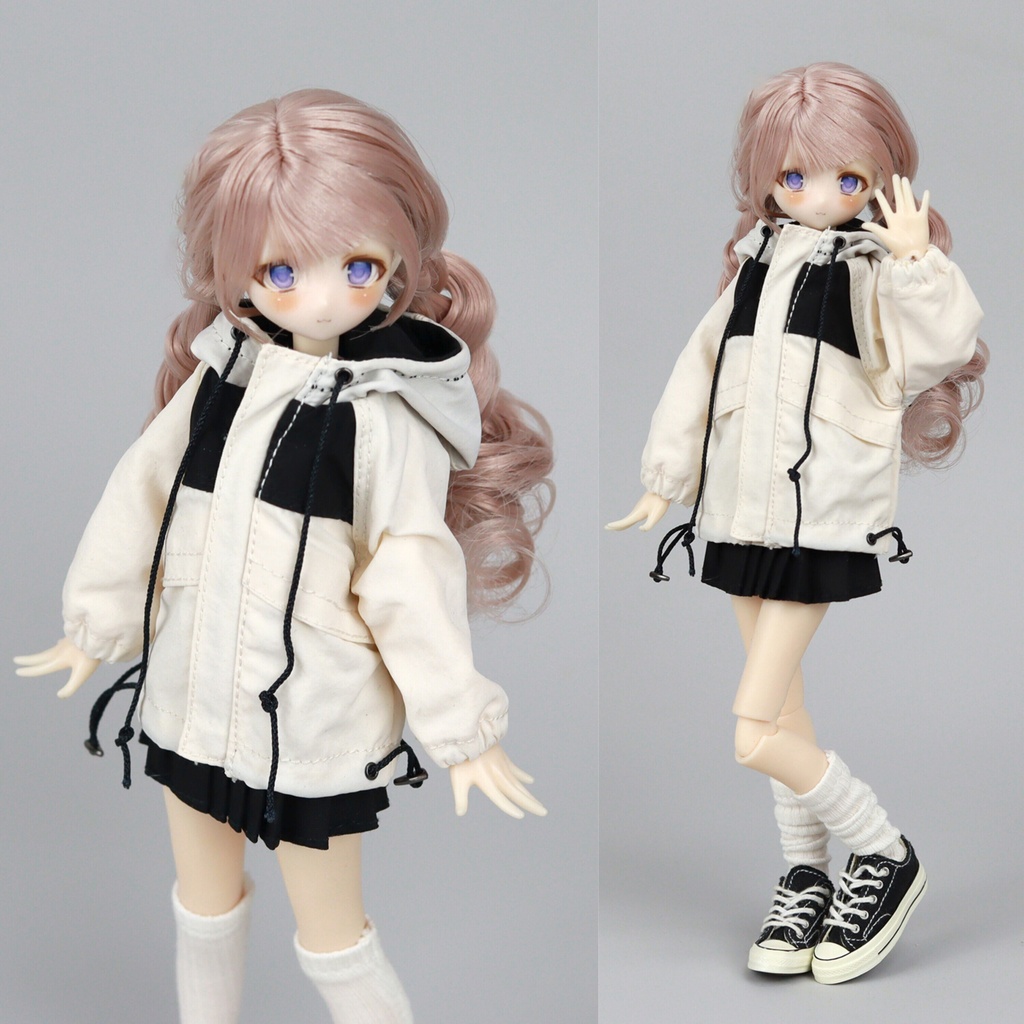 1/6　マウンテンパーカー　ドール服　Azone　OB22　オビツ22　ピュアニーモ S　