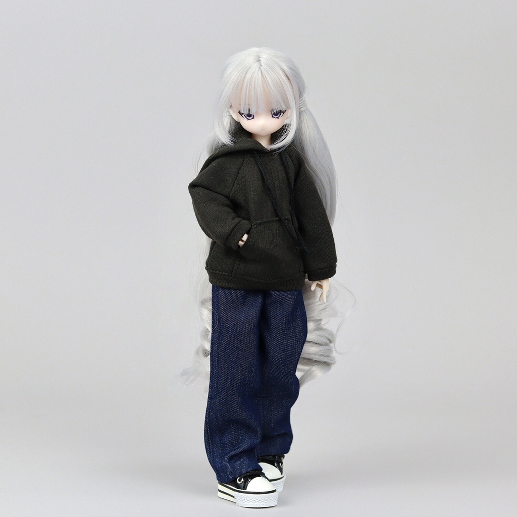 1/6 パーカー ドール服 Azone OB22 オビツ22 ピュアニーモ S