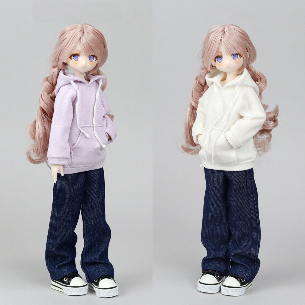 1/6　パーカー　ドール服　Azone　OB22　オビツ22　ピュアニーモ S　