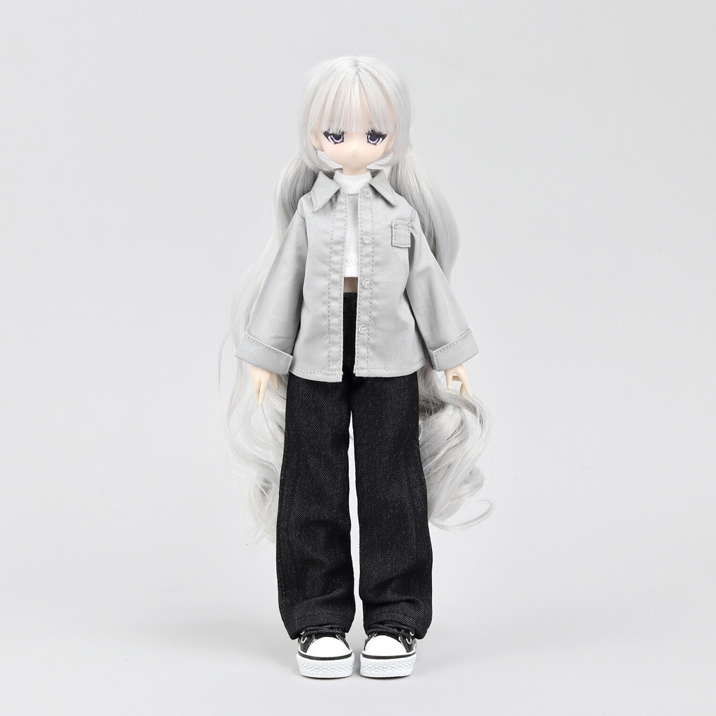 1/6 シャツ ドール服 Azone OB22 オビツ22 ピュアニーモ S