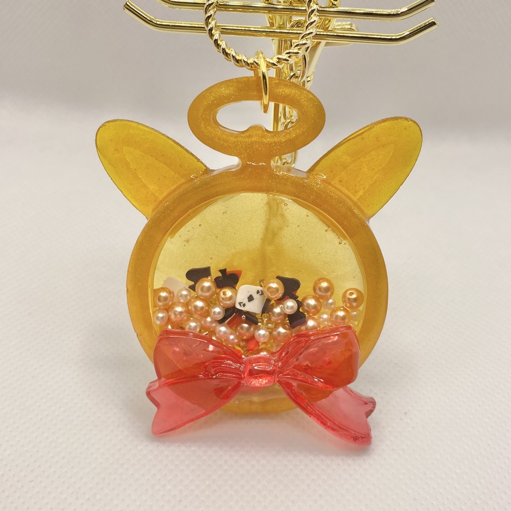 詩愛の懐中時計風バッグチャーム