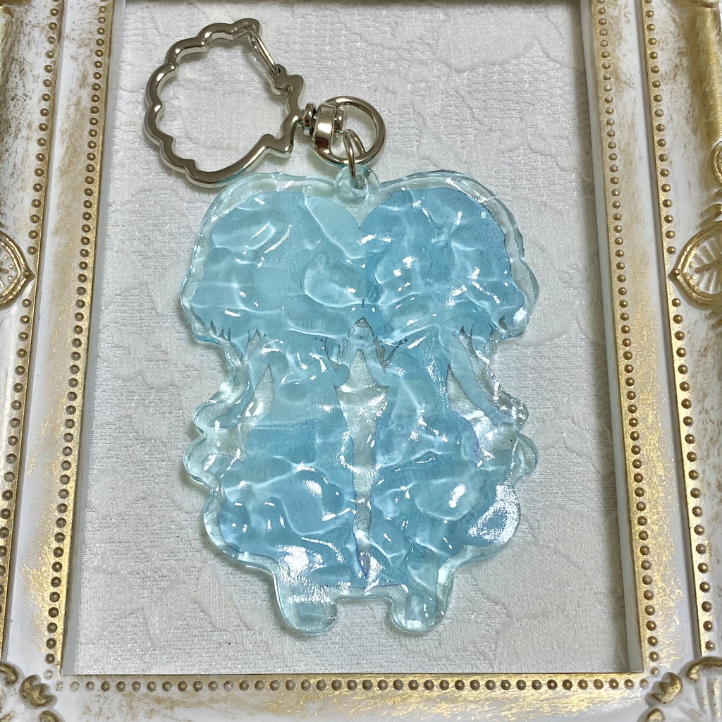 星無星羅水面アクリルキーホルダー
