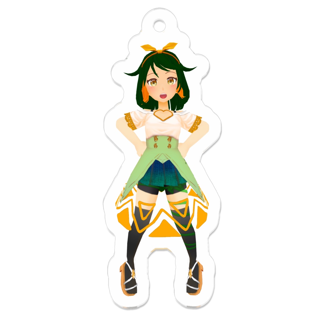 小浦すてぃ（次元渡り体）アクリルキーホルダー①