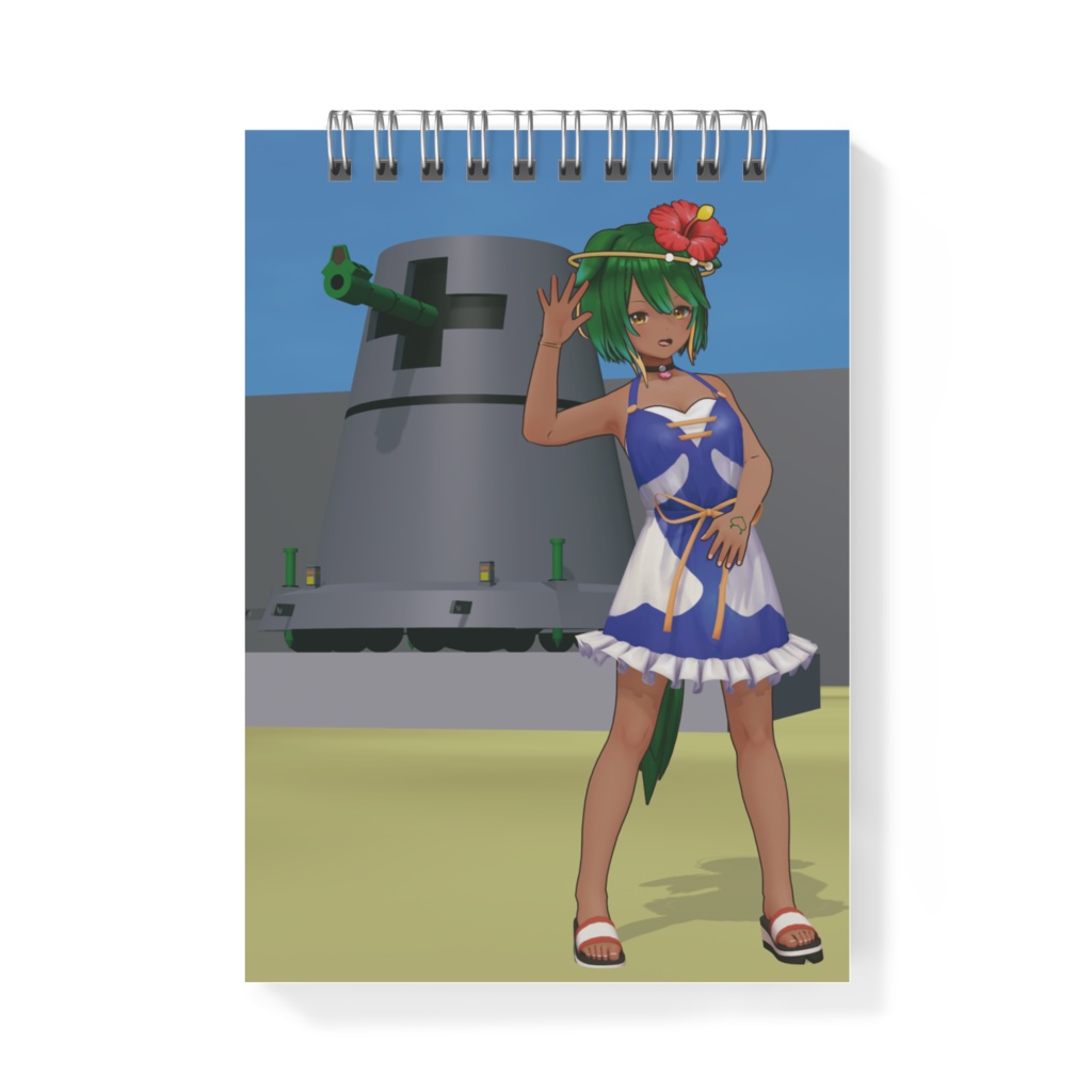 水着エプロンすてぃメモ帳