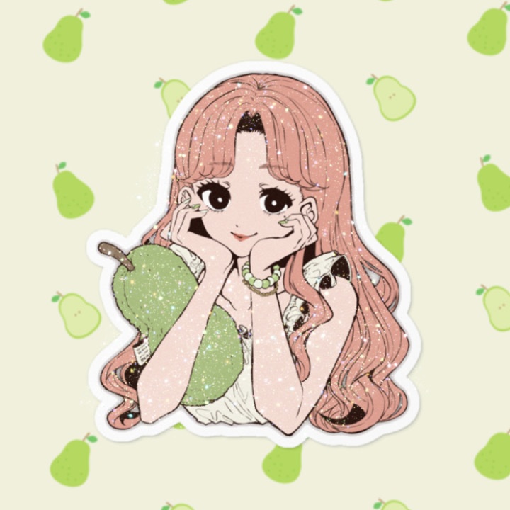 いつもの🍐ステッカー