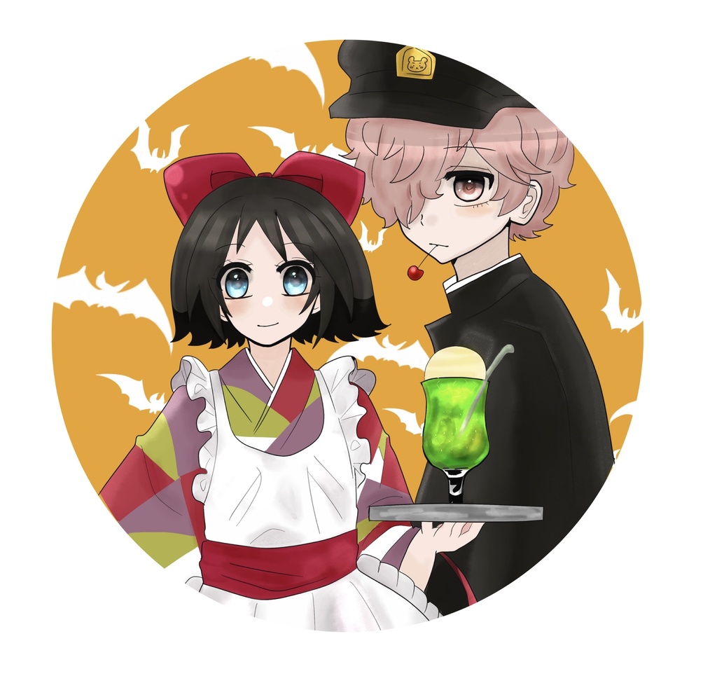 京チョコ缶バッジ